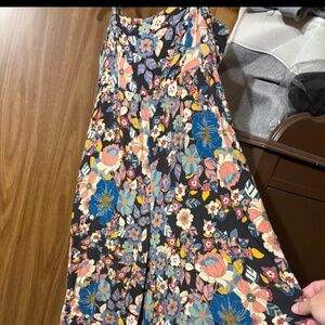 Natural Life Floral Wide Leg Jumper
